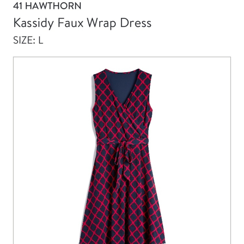 41 Hawthorn Kassidy Faux Wrap Dress Stitchfix
